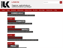 Tablet Screenshot of communication-juridique.linkin.fr