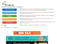 Tablet Screenshot of linkin.it